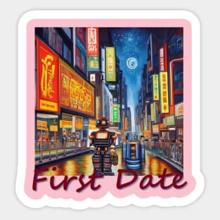 Japan Osaka First Date by Kana Kanjin Sticker